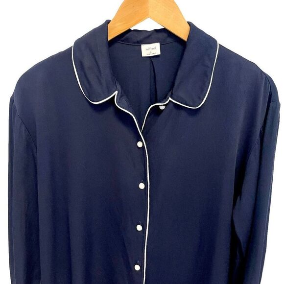 Aritzia Wilfred Char Blouse - Picture 3 of 8